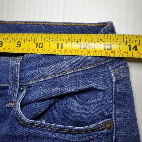 Hudson Harkin Super Skinny with Cuff Crop Jeans Sz 25 - Picture 9 of 10